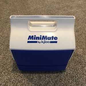 Igloo Mini Mate Personal Cooler Custom Design for Nissan in Tennessee Blue/White